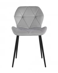Стул Эдвин велюр серый 4 шт