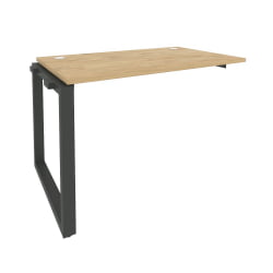 Наборный элемент рабочей станции на О-образном м/к ОНИКС О.МО-1.НРС-2.7 Тиквуд Светлый/Антрацит / ONIX O.MO-1.NRS-2.7