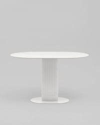 Стол обеденный Mystery 130х80 см белый керамика