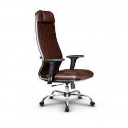 Кресло руководителя Metta L 1m 40M/2D Комплект 7 Темно-коричневое
