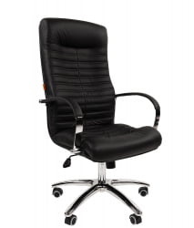 Кресло руководителя CHAIRMAN 480 N экокожа Черный