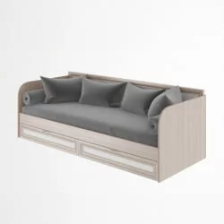 Подростковая №3 Ясень шимо светлый/белый