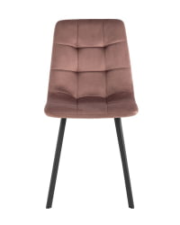 Комплект из двух стульев Chilly велюр пыльно-розовый 2 шт.