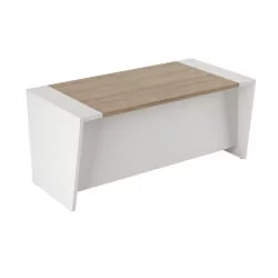 Стол письменный с глянцевой панелью ASTI AST33911021 Вяз Белый