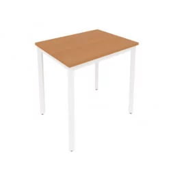 Стол письменный на металлокаркасе SLIM SYSTEM С.СП-2.1 Груша-Белый