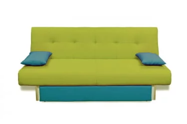 Диван с металлическими ножками MANGO 4 (3 категория) Нео Эппл Нео Азуре