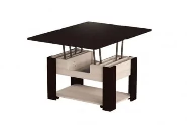 Стол-трансформер Стэп-4 Венге Ясень Шимо светлый