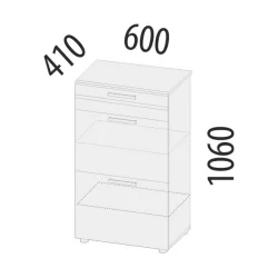 Тумба в прихожую Денвер 401.11