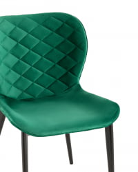 Стул Гамми велюр Зеленый