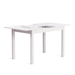 Стол MOSS раздвижной бук, мдф, 110+30 x 68 x 75 см, white (белый)