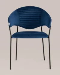 Стул Алексис велюр Синий