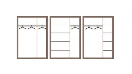 Шкаф для одежды Лючия 33.02 Кейптаун Венге