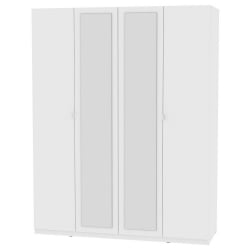 Шкаф распашный Р-230х180х45-1-ТР-М(Белый) / R-230х180х45-1-TR-M(Белый)