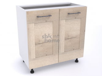 Стол С-80 (520), Дублин (800*520*820) Дуб галифакс белый, 21679 