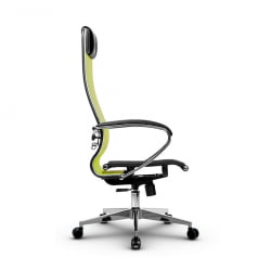Кресло офисное МЕТТА B 1m 4/K131, Основание 17834 Комплект 3 Лайм Черное