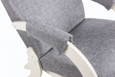 Кресло-качалка Модель 68 М (Сливочный/Vegas Lite Black)