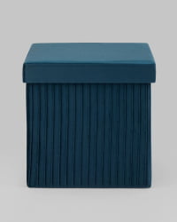 Пуф складной с ящиком Store Square Синий