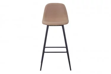 Стул барный Валенсия с подножкой Бежевый