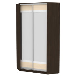 Шкаф-купе Белла(H10)2200х1153х1153(Венге-ДМ-D10D10)