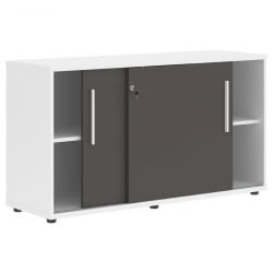 Шкаф с дверьми-купе EDIS ELC 1343 Мокко Белый Мокко