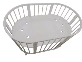 Люлька для новорожденных Merry Happy Mini матовая Белая