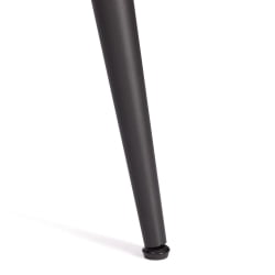 Обеденный стол Austen/Остин столешница керамика (глянцевая) / опоры металл, серый/черный, 120x80x75 см