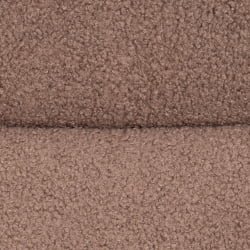 Кресло Dover хром букле, коричневый, barni cocoa