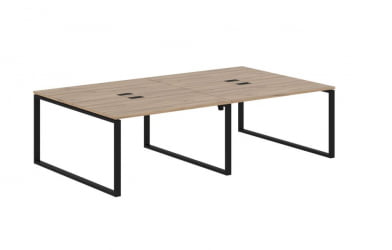 Бенч-система EDIS EQWST 2716 Дуб Денвер светлый Черный