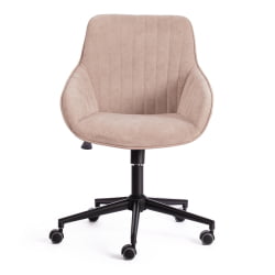 Кресло офисное DUBLIN велюр Clermon, бежевый, 40