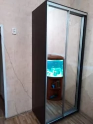 Шкаф-купе 2-х дверный Акцент-Сим З 1000х600 Венге