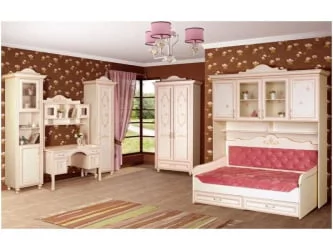 Покрывало Алиса с подкладом и наполнителем Розовое