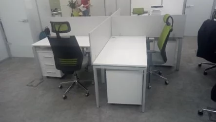 П-образный металлический каркас с траверсами Deka 7.07.14 К Металлик матовый муар