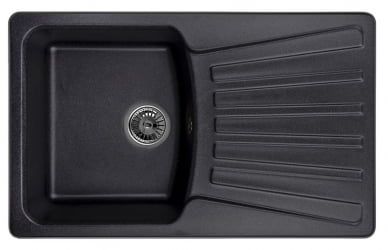 Кухонная мойка GRANULA 8001 Черный