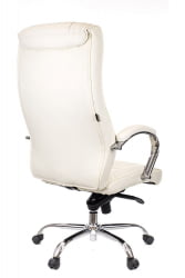 Кресло руководителя King M экокожа Кремовый