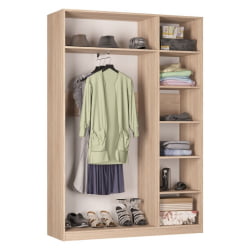 Шкаф распашный Р-198х135х45-1(ДСС) / R-198х135х45-1(ДСС)