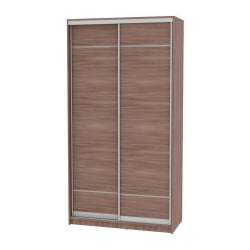 Шкаф-купе коричневый B-220х120х60-3(ЯШТ-D7D7)