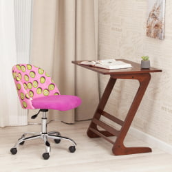 Кресло МЕЛОДЙ ткань/флок, фиолетовый, Ботаника 06 киви/138 / MELODY Botanica kiwi/138