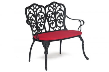 Скамья Secret De Maison Symphonie сплав металла/алюминий, 95х56х92см, черный