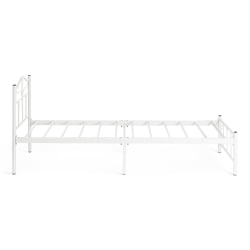 Кровать LUCY (mod. 9305) металл, 90*200 см (Single bed), White (белый)