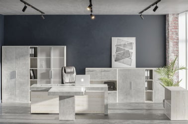 Стол кофейный B-TONE BTN36161231 Сосна Бетон светлый