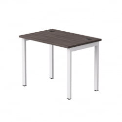 Стол прямой на металлокаркасе, опоры 45 гр Everprof EVO 254S001 Дуб Пасадена Белый