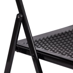 Стул со спинкой FOLDER (mod. 3016) каркас: металл, сиденье/спинка: пластик, 48,5 х 48 х 82,5 см, black (черный)