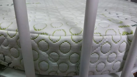 Матрас из ортофайбера с кокосом с двух сторон Кроха Зебра Стандарт Овальный