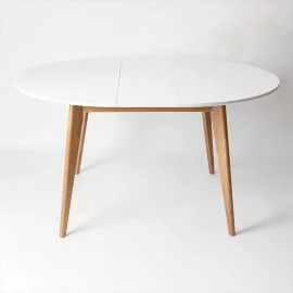 Стол обеденный Орион Plus 100x100 Эмаль белая