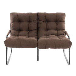 Коричневый диван Ergo/Эрго рогожка, коричневый, 3М7-147