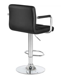 Стул барный ДОБРИН КРУГЕР АРМ (черный) 2 шт / DOBRIN KRUGER ARM