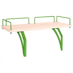 Полка задняя к столу Polka_z 1/750 (Polka_z 7/750) Клен Зеленый