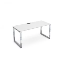 Стол рабочий, прямолинейный GLOSS LINE НСР-О.008.1 Белый Премиум