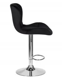 Стул барный DOBRIN BARNY Черный велюр MJ9-101