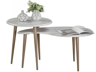 Стол журнальный BeautyStyle 2 Дуб дымчатый/шимо